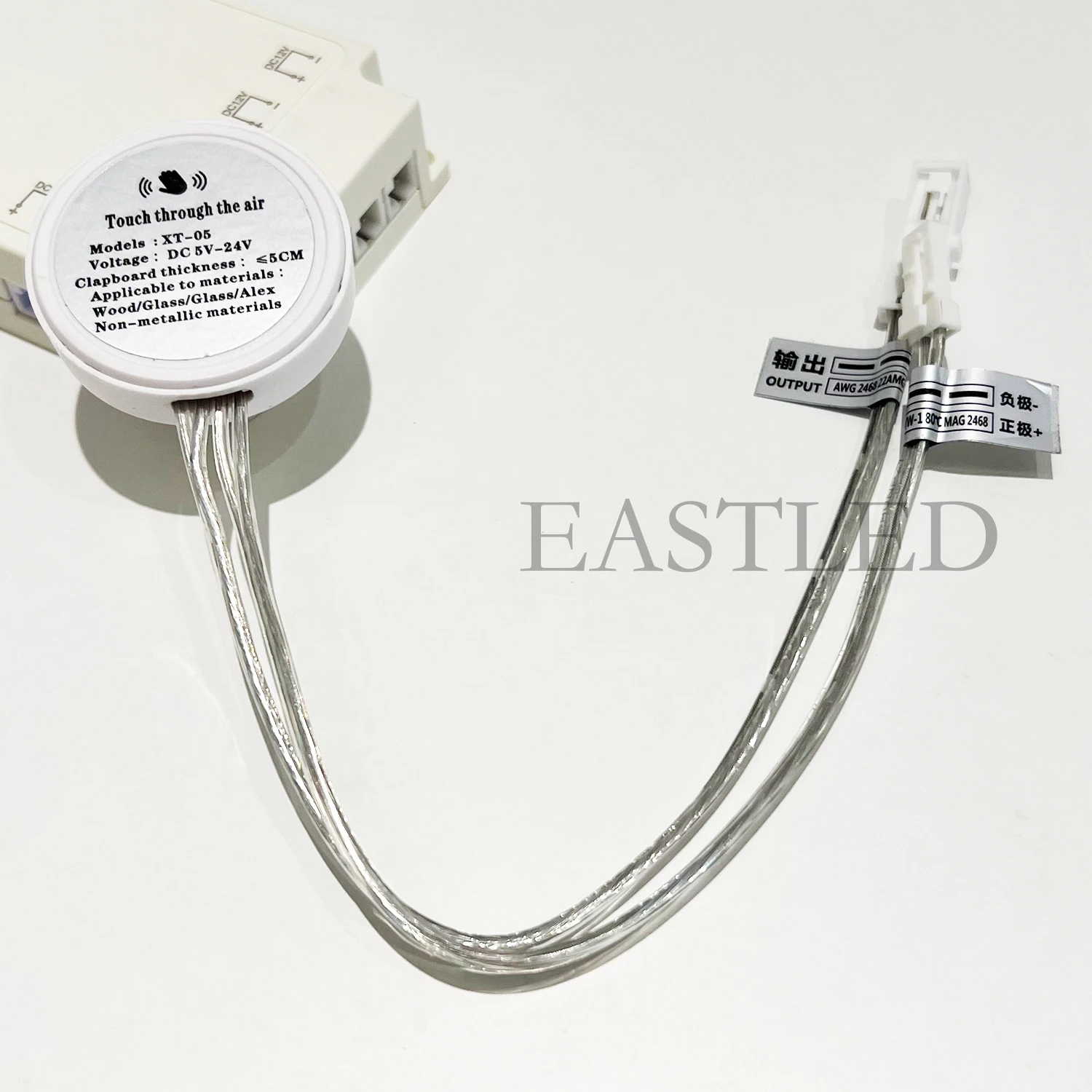 Interruttore Touch LED 12V - Dimmer Regolabile, Per Foro 18mm, DC 5-24V - Foto 9