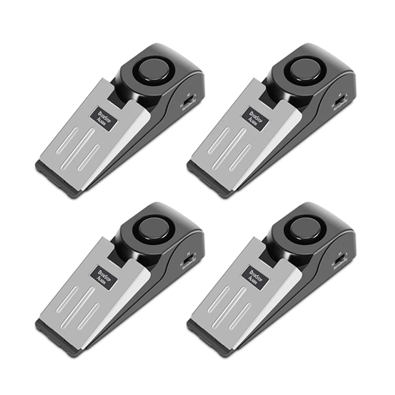 

MOOL Door Stop Alarm, Door Stop With 120Db Security Alarm, Door Wedge Security Device For Travel, Home, Hotel