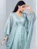 Abaya Dubai Kaftan Muslim Women Batwing Sleeve Dress Arab Robe Farasha Gowns Morocco Maxi Cocktail Gown Turkish Gowns Ramadan