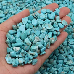 Natural Stone Quartz Agate Healing Crystals for Home Decor & DIY Crafts (Green Turquoise)