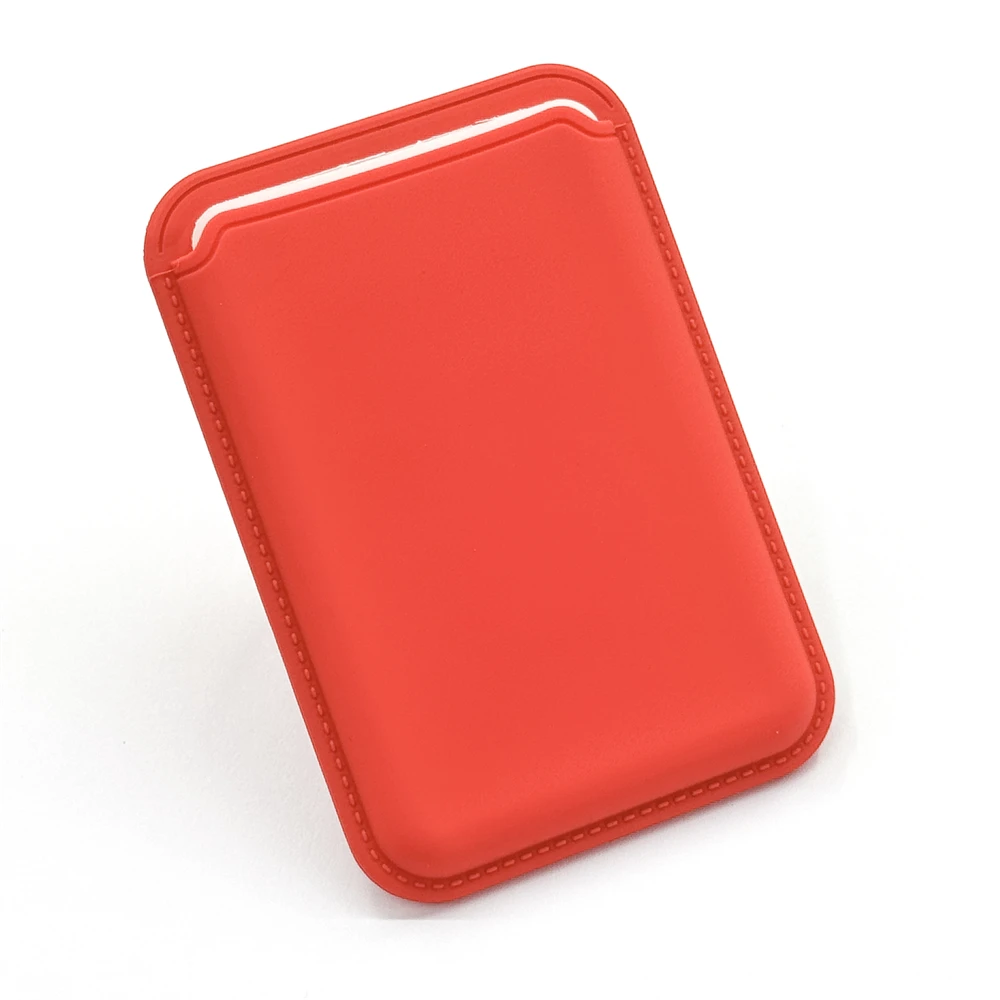 Enhanced Silicone Magnetic Wallet Card Holder - Universal Smartphone Accessory