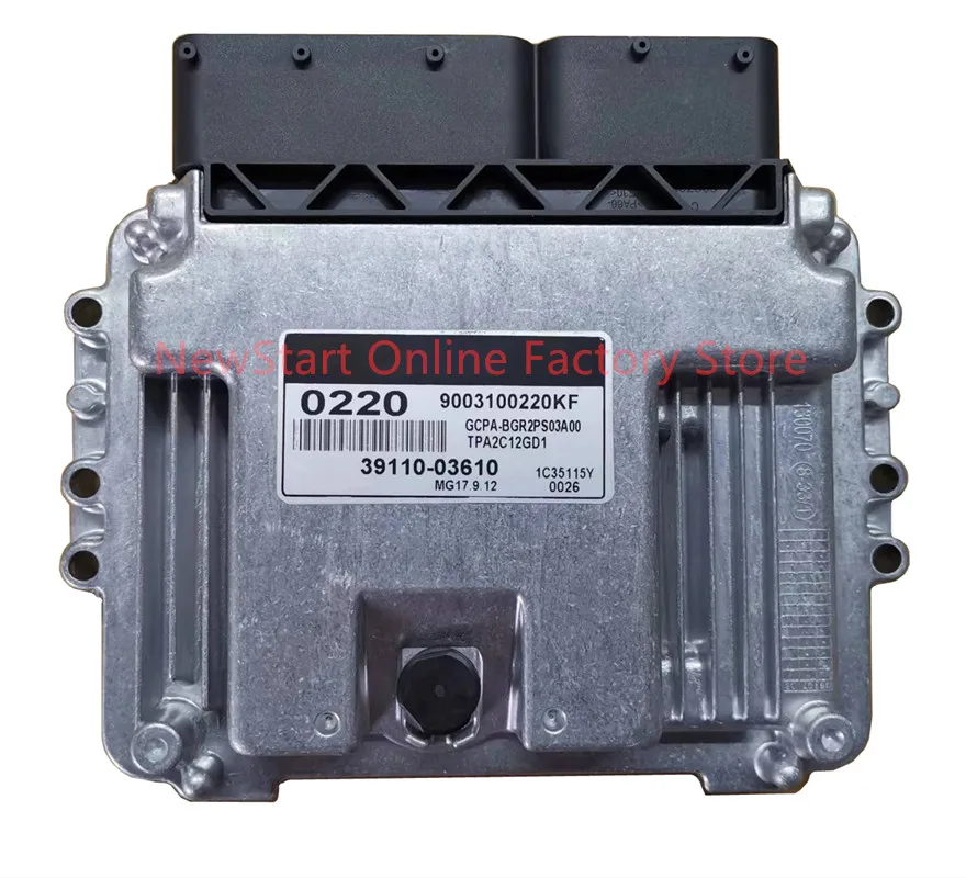 

39110-03610 New ECU Original Car Engine Computer Board Electronic Control Unit 0220 MG17.9.12