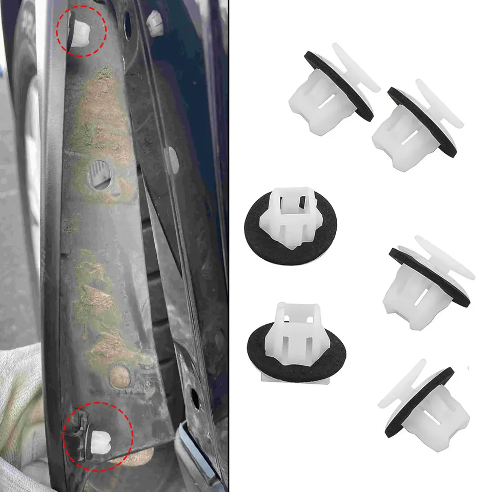 Juego De Clips De Remache Para Guardabarros Para Coche
