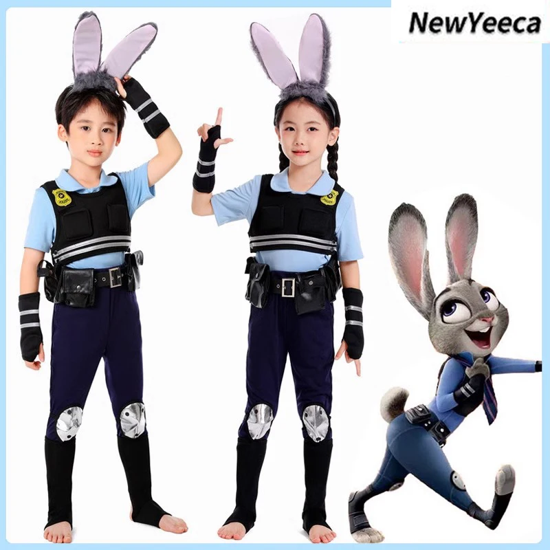 Costume Enfant Judy Hopps Zootopie | Déguisement Lapin Police