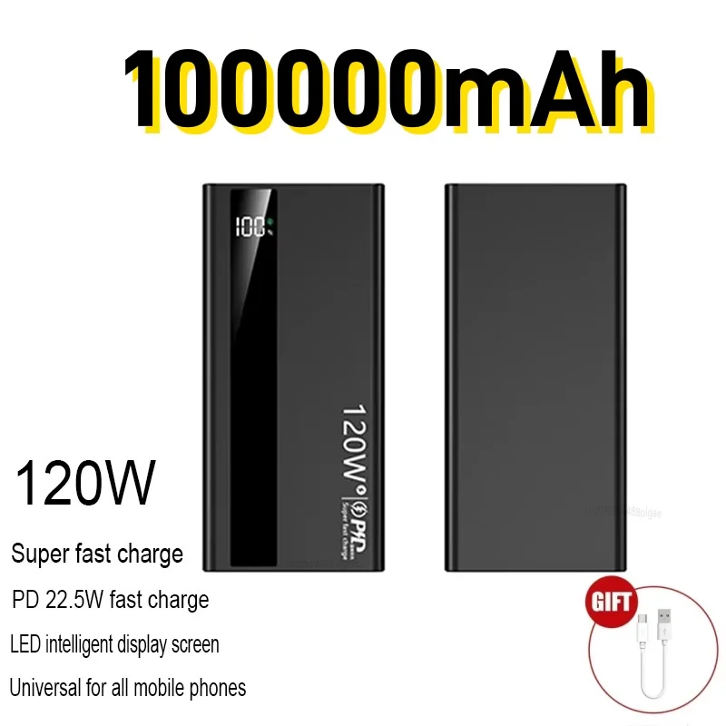 Black 100000mAh