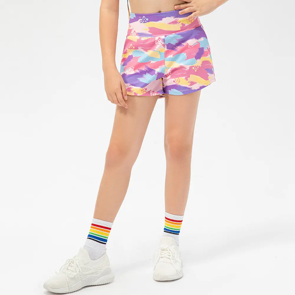 Kids Badminton Tennis Sport Quick dry Shorts Jogging Running Sportswear Girls Yoga Dancing Training Fitness Shorts Child MM405