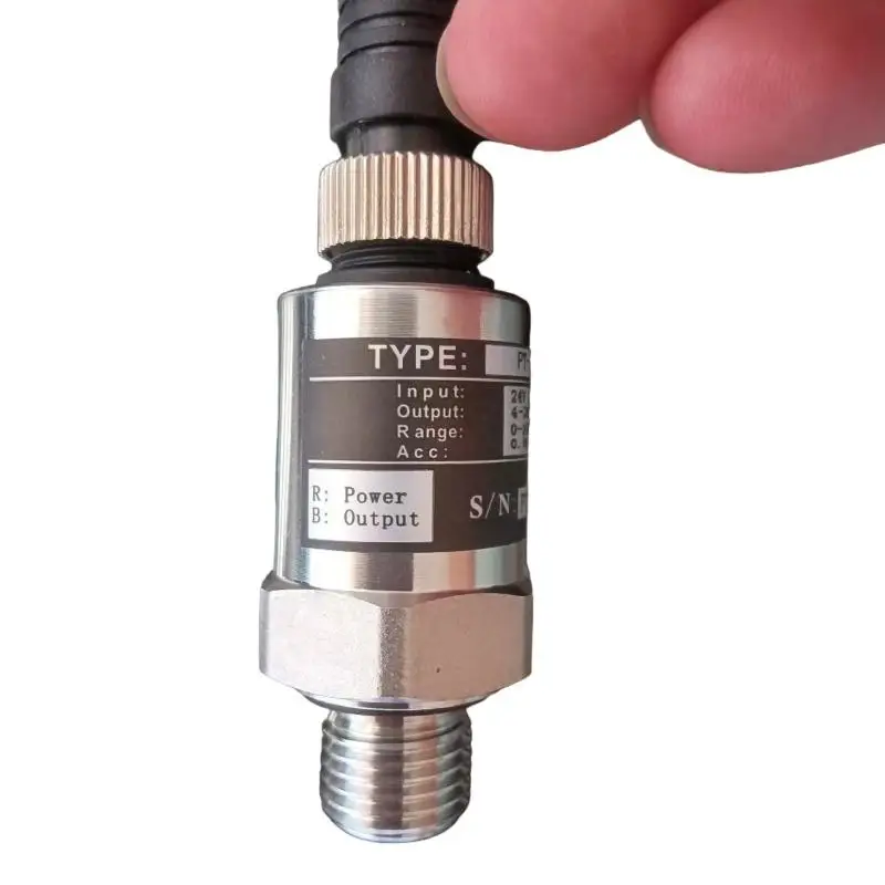 Reliable 24V Pressure Transducer for Water Pumps, Air, and Oil Operation