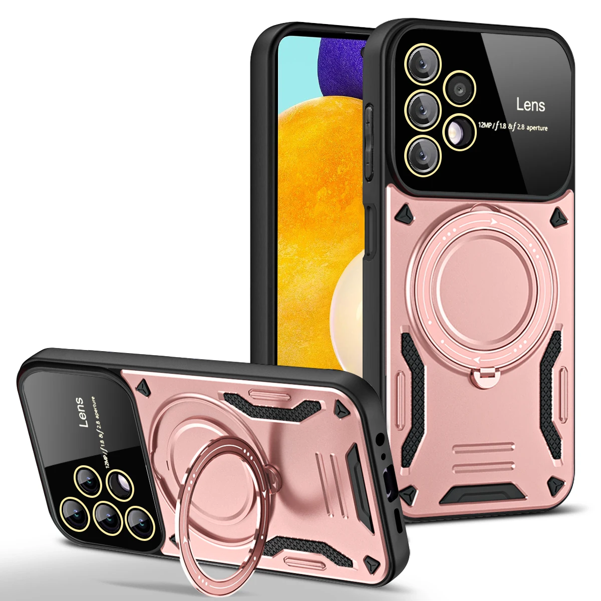 Enhanced Magnetic Stand Military Grade Protective Case