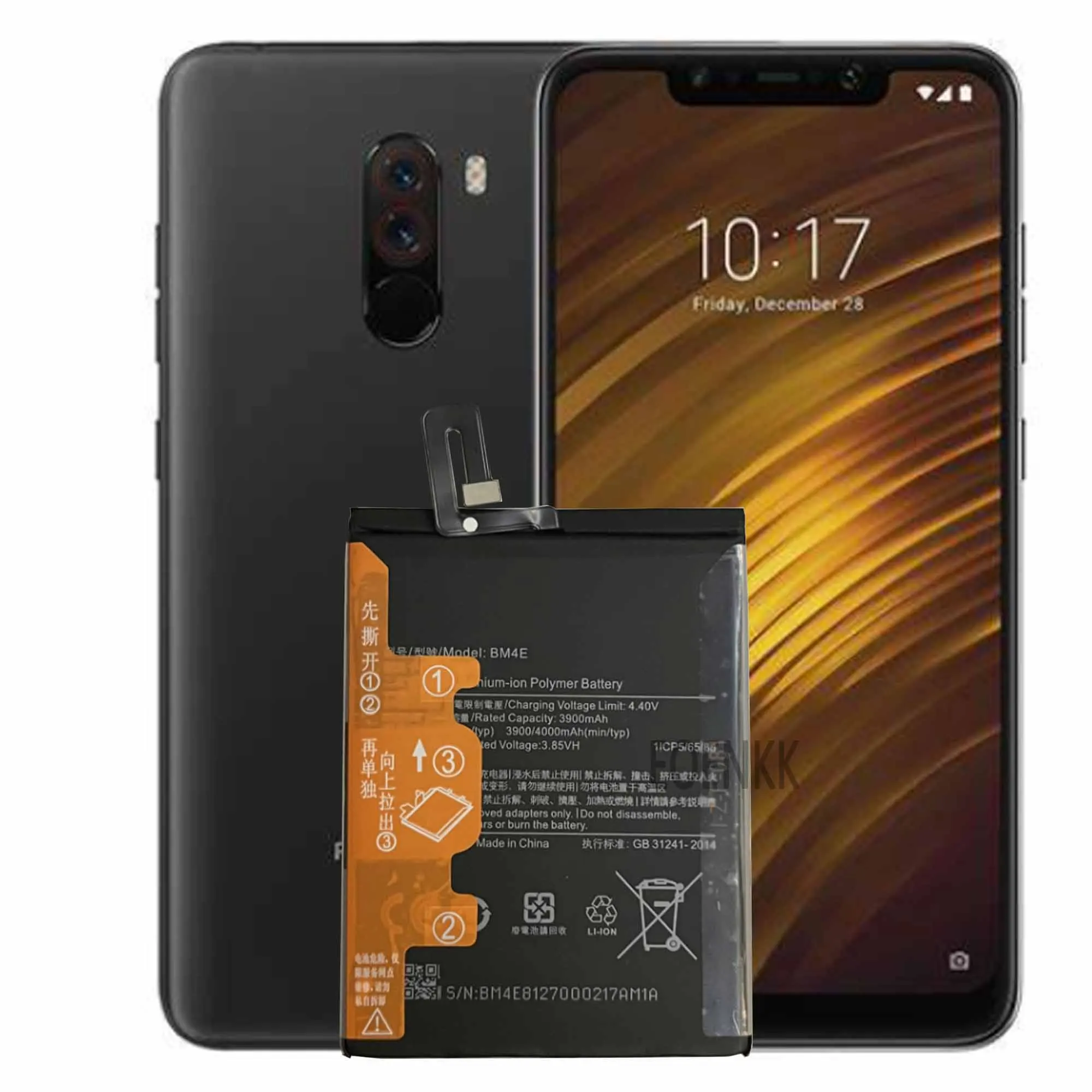 ELLENNE - BATTERIA COMPATIBILE PER XIAOMI BM5G POCO X4 GT/REDMI NOTE 11T PRO 5080MAH KIT - Foto 4