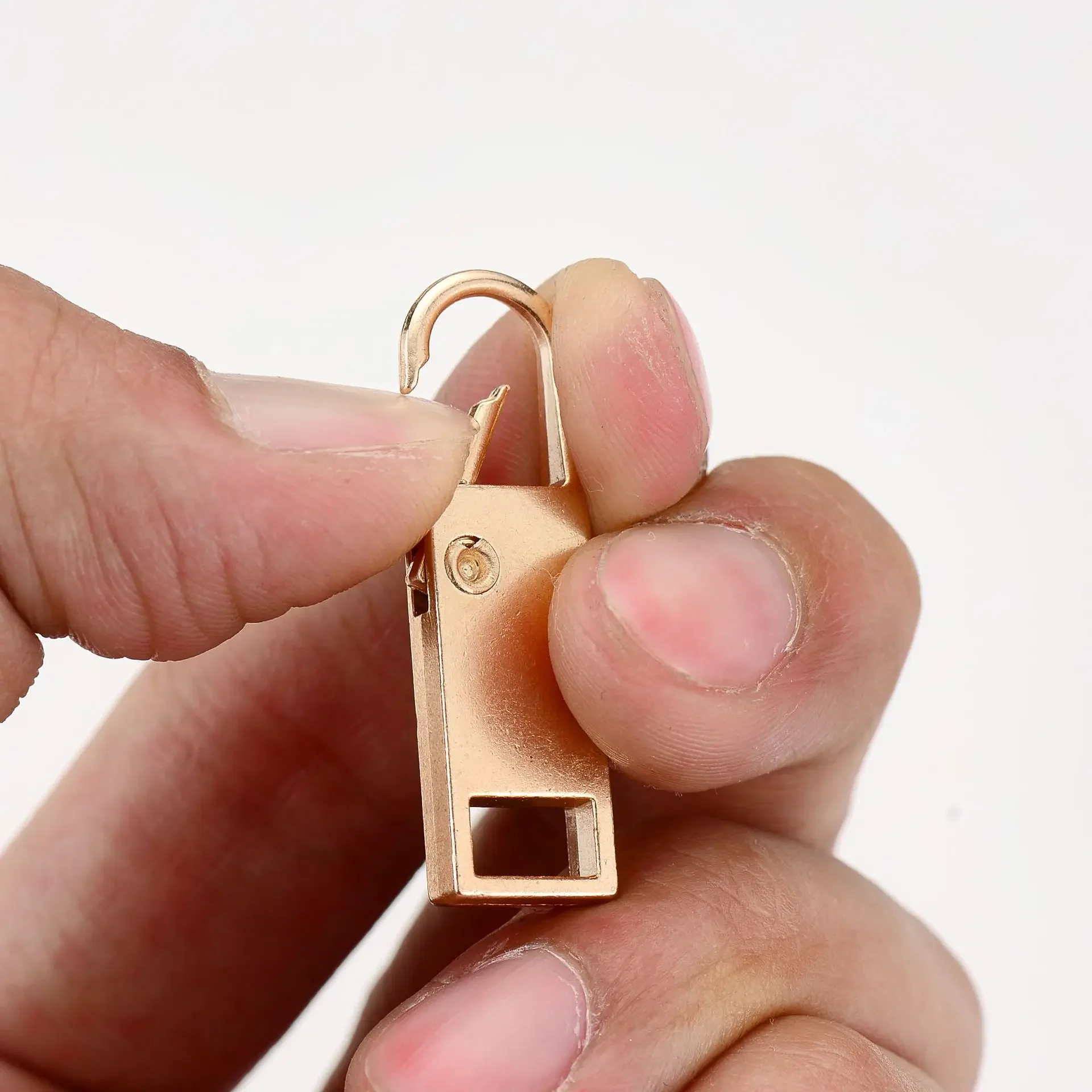 Metal Zipper Pull Replacement Detachable Zipper Slider Pull Repair Kit for Clothing Jacket Diy Craft Sewing Zip Head