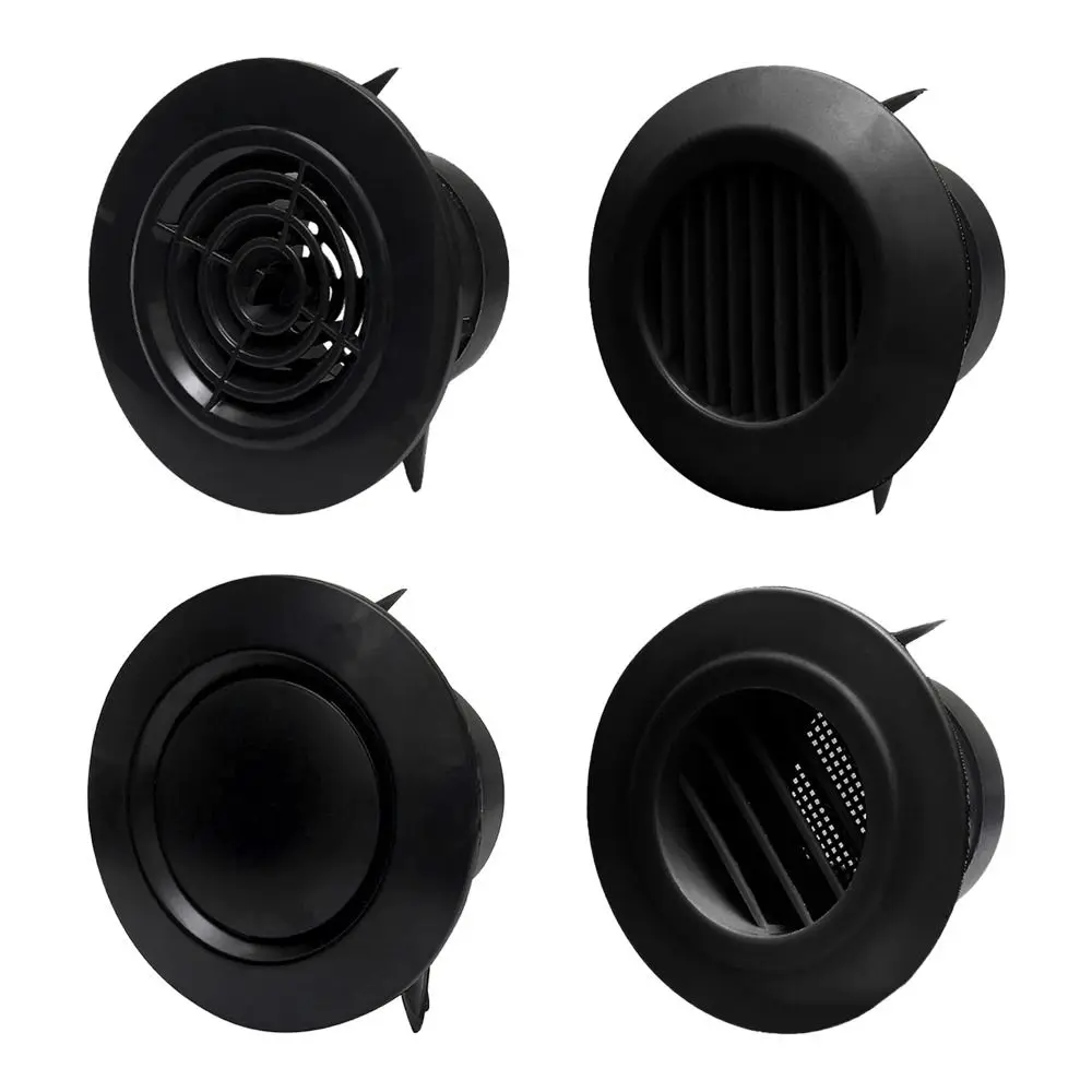 

75/100/150mm Various Shapes Air Vent Cap Extract Valve Grille Air Circulation Vents Cover Ducting Ventilation Cover Accessories