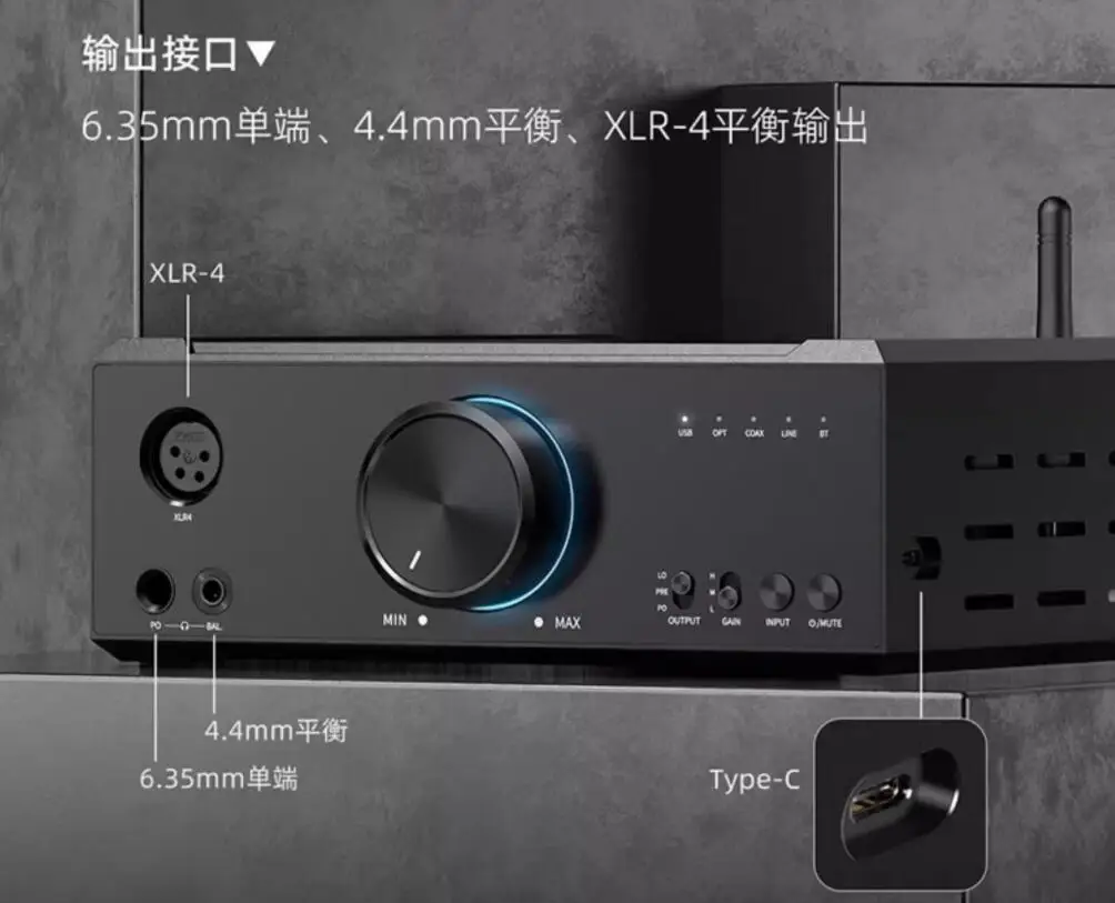 NEWest  FiiO K9 AKM Desktop DAC and Headphone Amplifier for PC/Phone, THX AAA 788+,Bluetooth 5.1 LDAC, 768kHz/32Bit DSD512 3