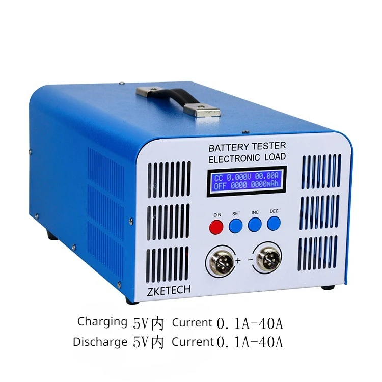 

EBC-A40L High Current Lithium Iron Lithium Ternary Power Battery Capacity Tester Charging and Discharging 40A