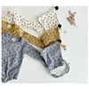 3399 Cute Baby Dotted Long Sleeve Romper And Hat  Baby Clothes Boy Jumpsuit For New Born  Rompers Baby