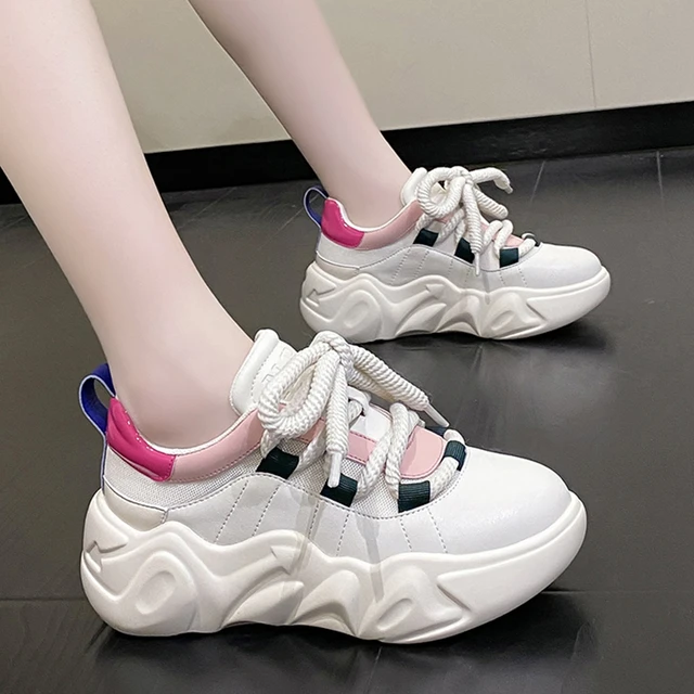 Korean Shoes Women Sneaker  Korean Shoes Sneakers Platform - 2023 Spring  New Korean - Aliexpress