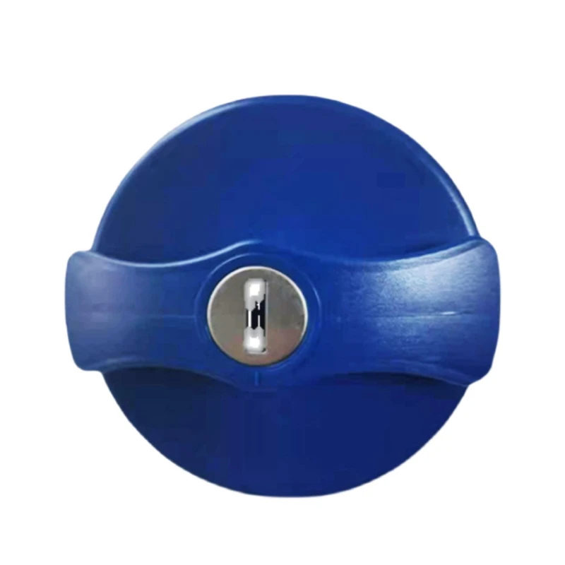 

RV trailer modification and maintenance parts, water inlet cover with key