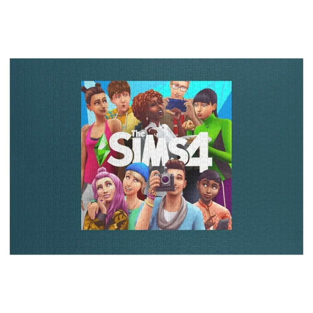 

The Sims 4 Video Game Jigsaw Puzzle Customized Picture Woods For Adults Personalised Toys Puzzle