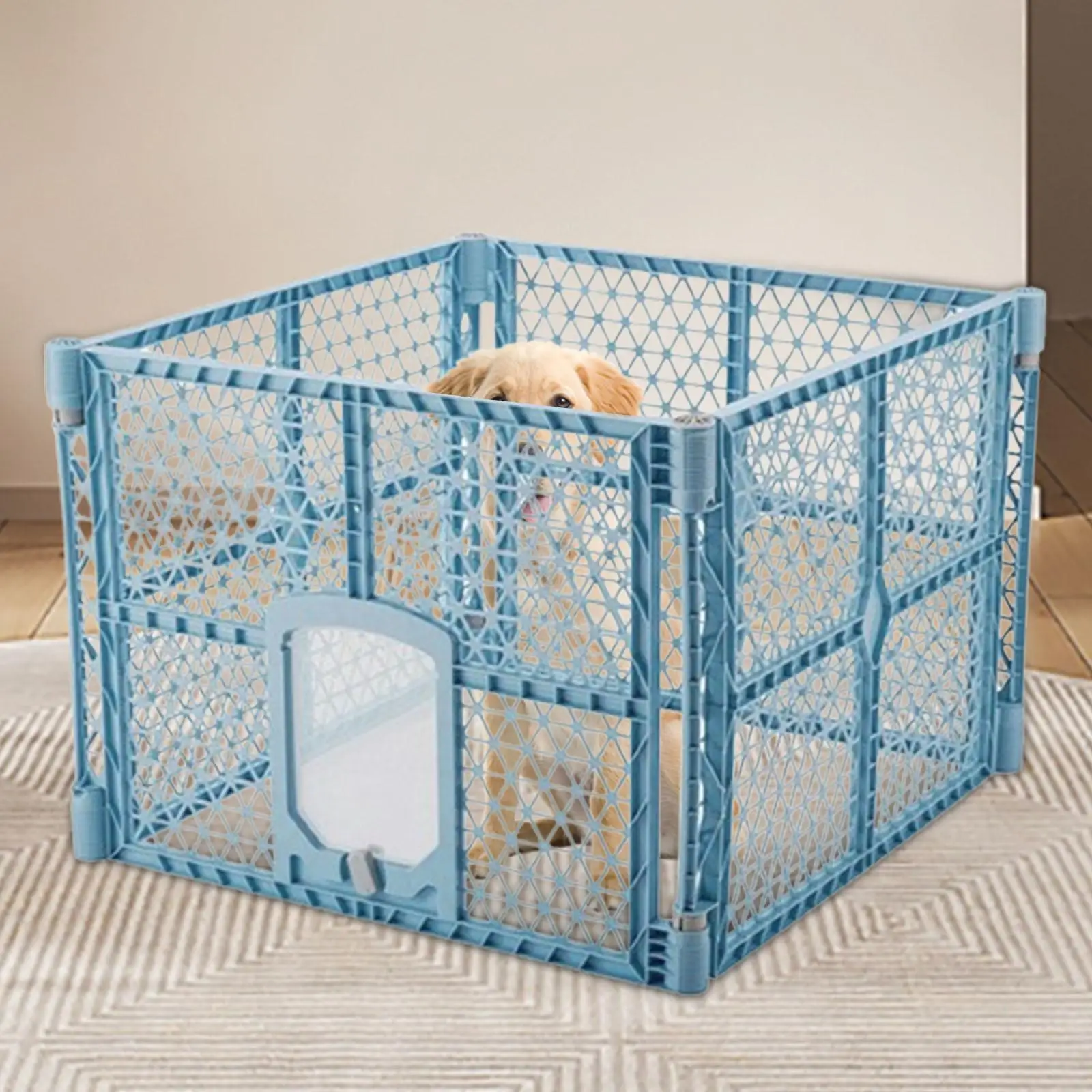 

Foldable Easy to Assemble Portable with Door for Indoor and Outdoor 4 Panels Washable Puppy Playpen Pet Playpen Pet Play Pen