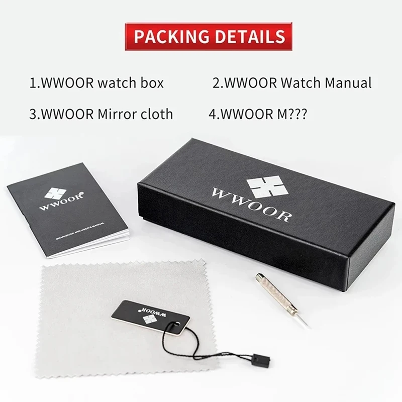 

WWOOR original watch box