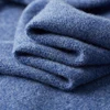 DjzDsm Men's 100% Pure Cashmere Top POLO Collar Half Button Design Cardigan Loose Warm Cashmere Sweater Autumn/Winter New 6
