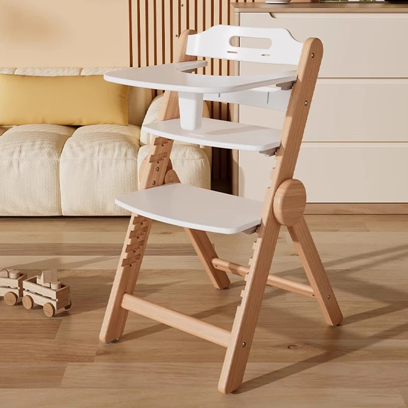 Kids Chair High Children Furniture Child Table Auxiliary Stool Children's Chairs Childrens Growing Sillas Para Comedor Room