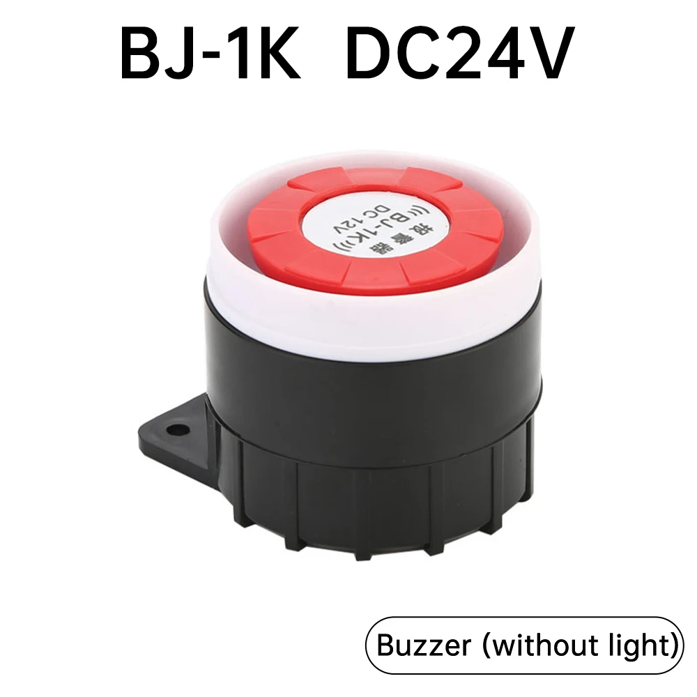 High Decibel Wired Mini Sound Alarm Siren with Light