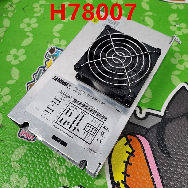 

90% New Original Power Supply For TDK-Lambda 250W Power Supply H78007 Sinus CSF250TM 5/24 12/12G