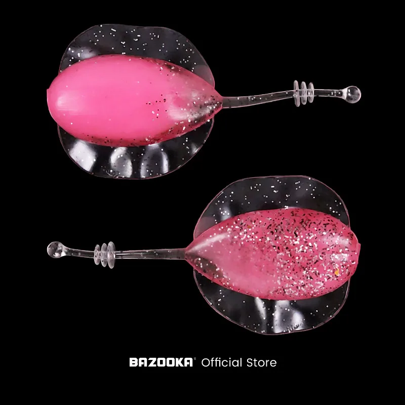 Bazooka Ray Soft köder Set Silikon köder Shad Easy Shiner Kunst fisch köder Wobbler Karpfen Bass Hecht Jighead Jigging Winter – Detail 9