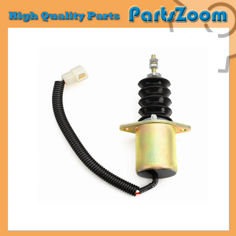 

Shut Off Solenoid Valve 119629-66801 compatible with Yanmar 3TNE88 12 Volt