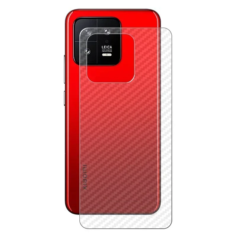 Carbon Fiber Film & Tempered Glass Screen Protector Combo