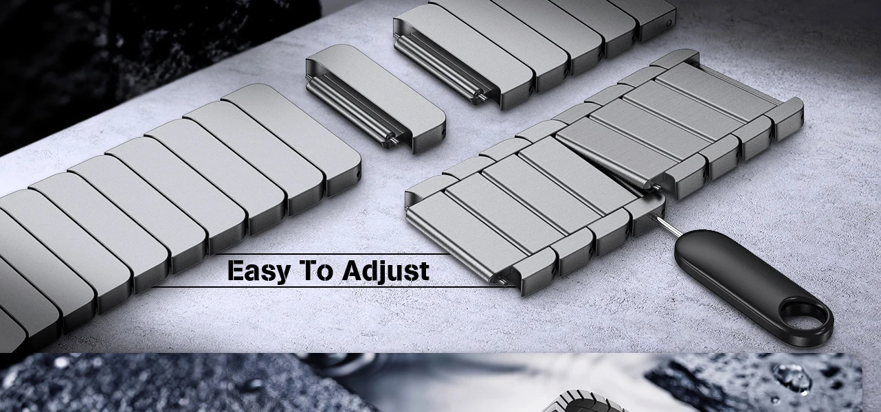 Luxury Stainless Steel Watch Band Bracelet