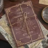 30 Sheets/pack Retro Classical Letters Maps Roses Literary Scrapbook Junk Journal Decorative Decoupage Paper Collages 2