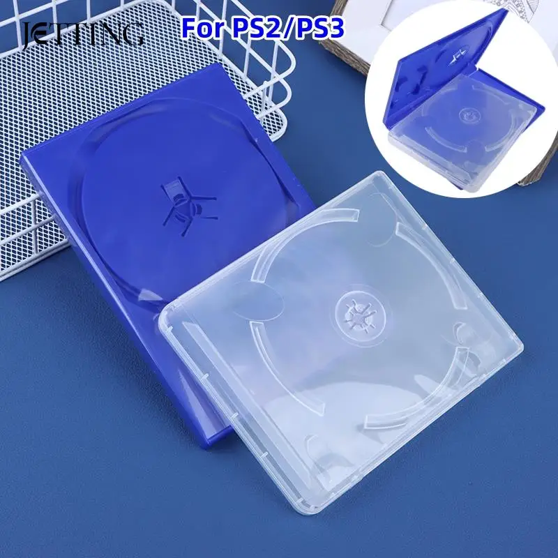 1Pc Cd Game Case Cover Scatola Protettiva Per Paystation Ps2 Ps3 Cd Dvd Discs Storage Box Per Ps2 Ps3 Game Disk Cover Case