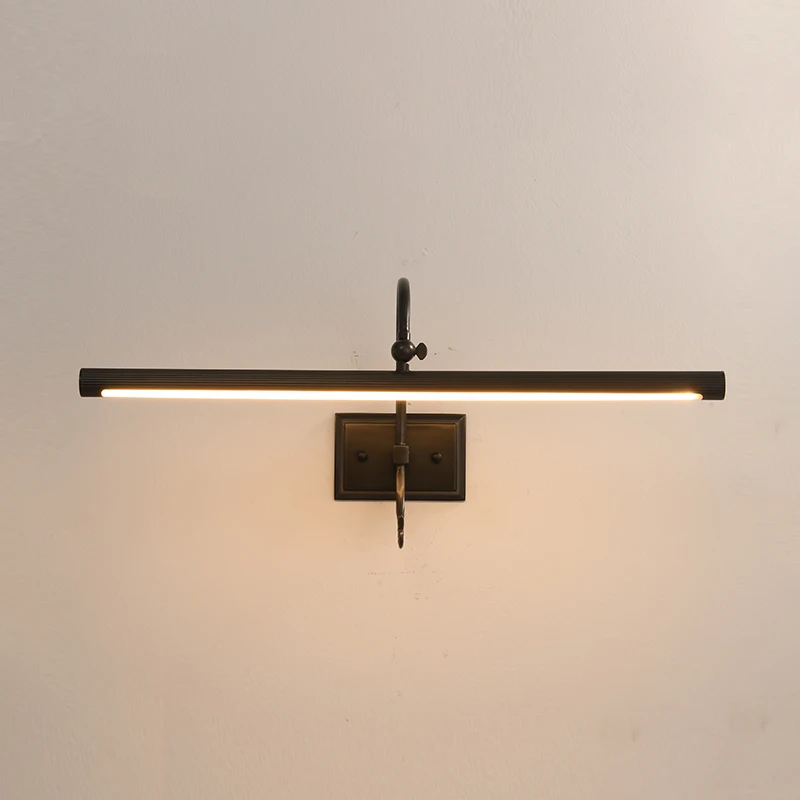 French style dressing lamp, brass texture LED lighting, apply to DIning Room, Bedroom, Corridor, Aisles, Stair Shops etc