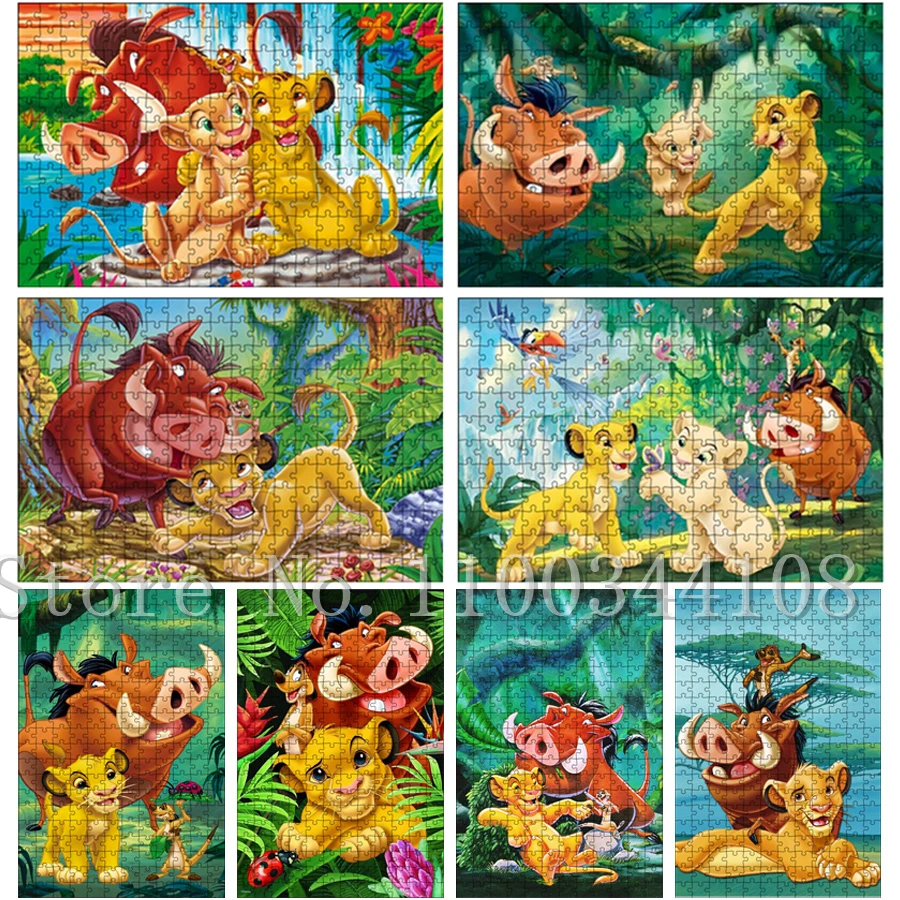ライオンキング　1000ピースパズル Amazon.com: Ravensburger Disney The Lion King 1000 Piece