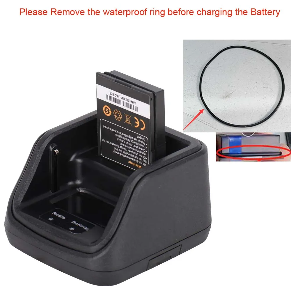 Original Desktop Charger for Inrico S200 4G Network Radio Android Walkie Talkie
