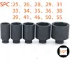 Large Size Drive Deep Impact Sockets 1PCS 1/2" Inch Drive Metric Air Pneumatic Socket Wrench Head 55/50/46/40/39/31/28/26/25mm 1