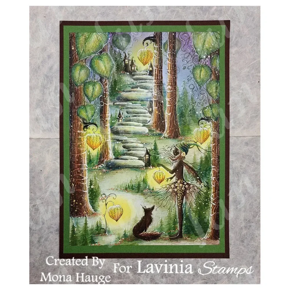 Fairy Christmas Trees Clear Rubber Stamps Seal for DIY Scrapbooking Card Transparent Stamps Making Photo Album Crafts