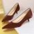 Shoes Women 4.5 Cm Heels Pointed Toe Woman Pumps Fashion Kitten Heels Large Size 34-43 Sexy Mid Heeled Female Shoes