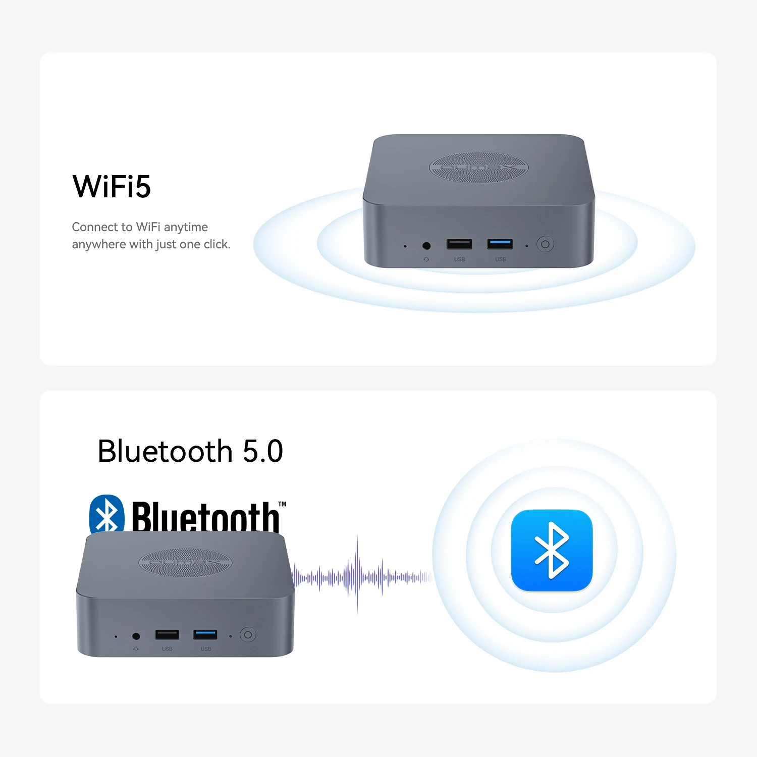 OUMAX MAX N95/N100 Mini PC Intel DDR4 3200MHz 8GB 16GB 500GB SSD 1000M LAN WIFI BT 5.0 Destop Office Gaming Computer VS N5095 2