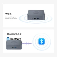 OUMAX MAX N95/N100 Mini PC Intel DDR4 3200MHz 8GB 16GB 500GB SSD 1000M LAN WIFI BT 5.0 Destop Office Gaming Computer VS N5095 2