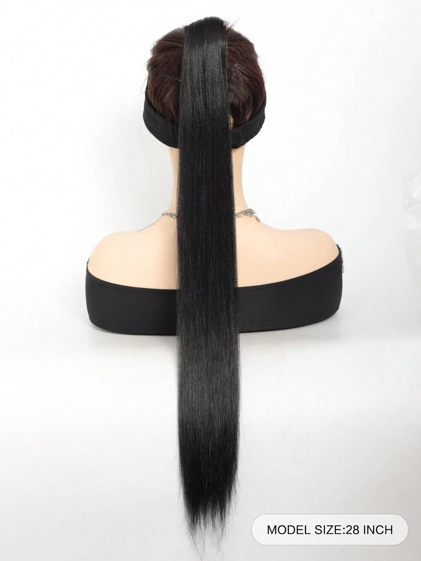 Synthetic Black Ponytail Extensions For Women