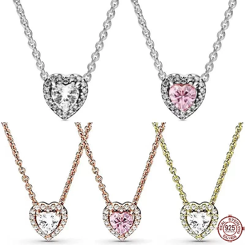 

Классические Модные женские ювелирные изделия из стерлингового серебра 925 пробы с искусственными кристаллами