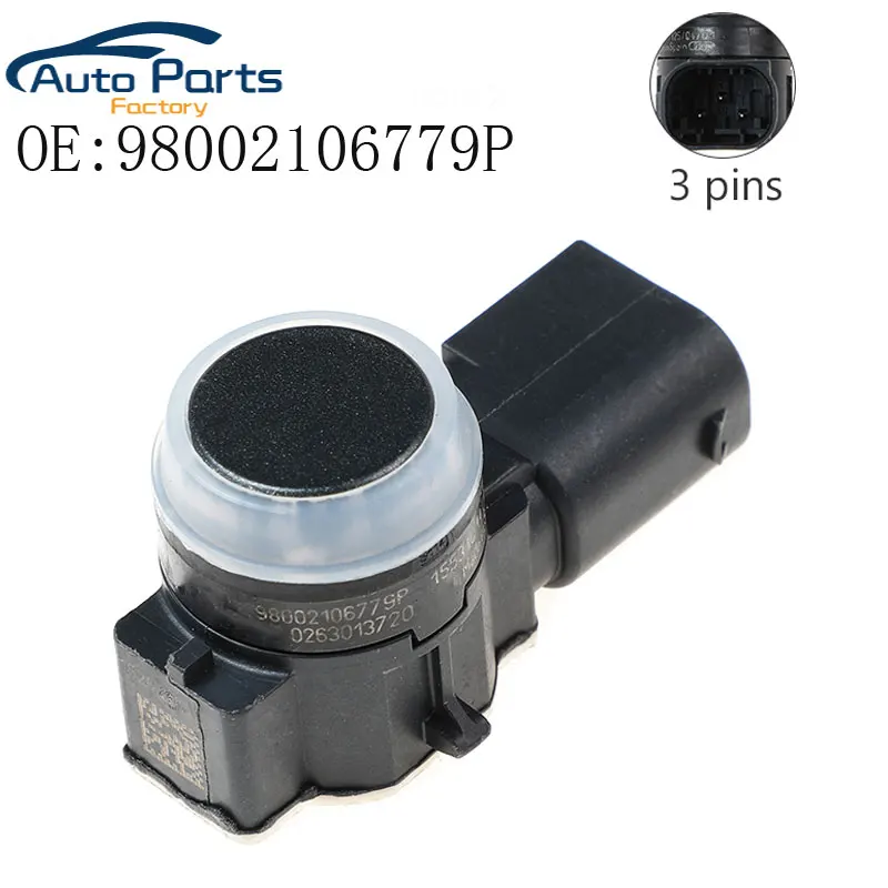 

New Reversing Radar Parking Distance Control For Peugeot Citroen 98002106779P 0263013720