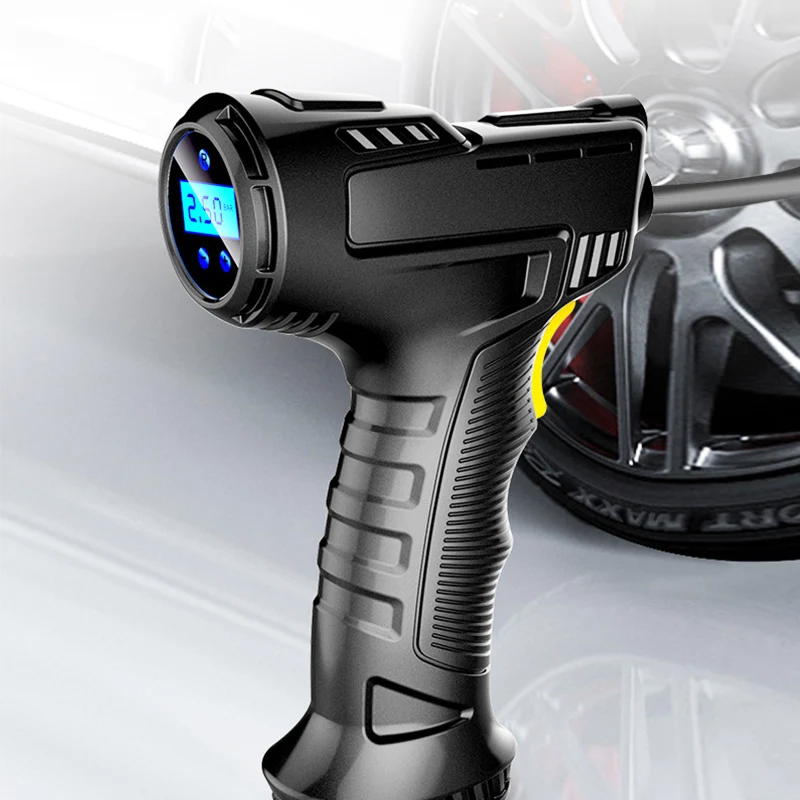 12V 150PSI Перезаряжаемый воздушный насос для накачки шин Беспроводной портативный