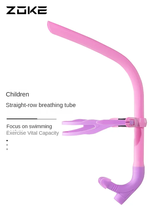 Kid Silicone Snorkel Breathing Swimming Tube For Training Scuba Diving Under Water Snorkling Breathing Diving Equipment