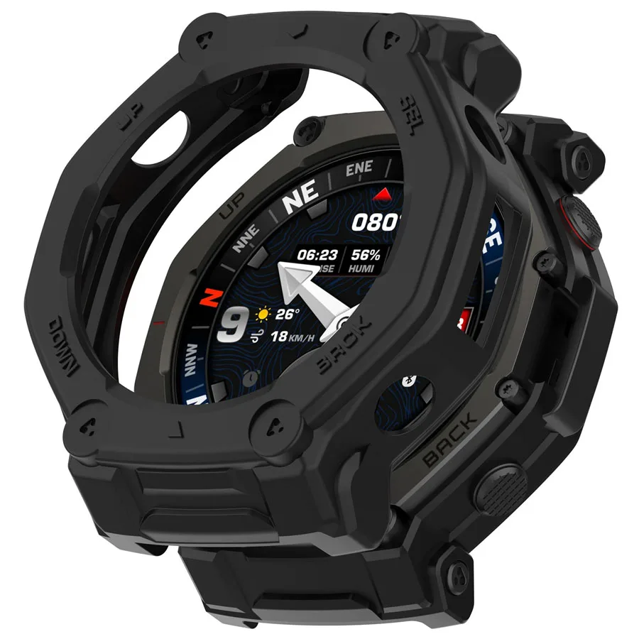 Durable Soft TPU Smart Watch Protective Shell Frame and Bumper Cover