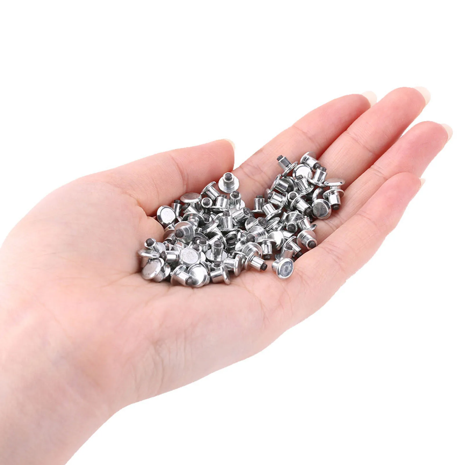 100pcs 6.5mm/0.26' Wheel Tyre Stud Screws for Bike Motorcycle ATV Shoes wheel tyre studs