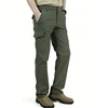 Casual Men Pants Summer Multiple Pockets Cargo Pants Quick Dry Thin Trousers Outdoor Hiking Workout Breathable Long Pant New 6