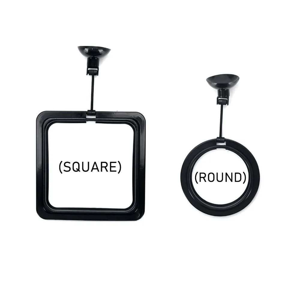 Adjustable Fish Feeder Ring for Aquariums